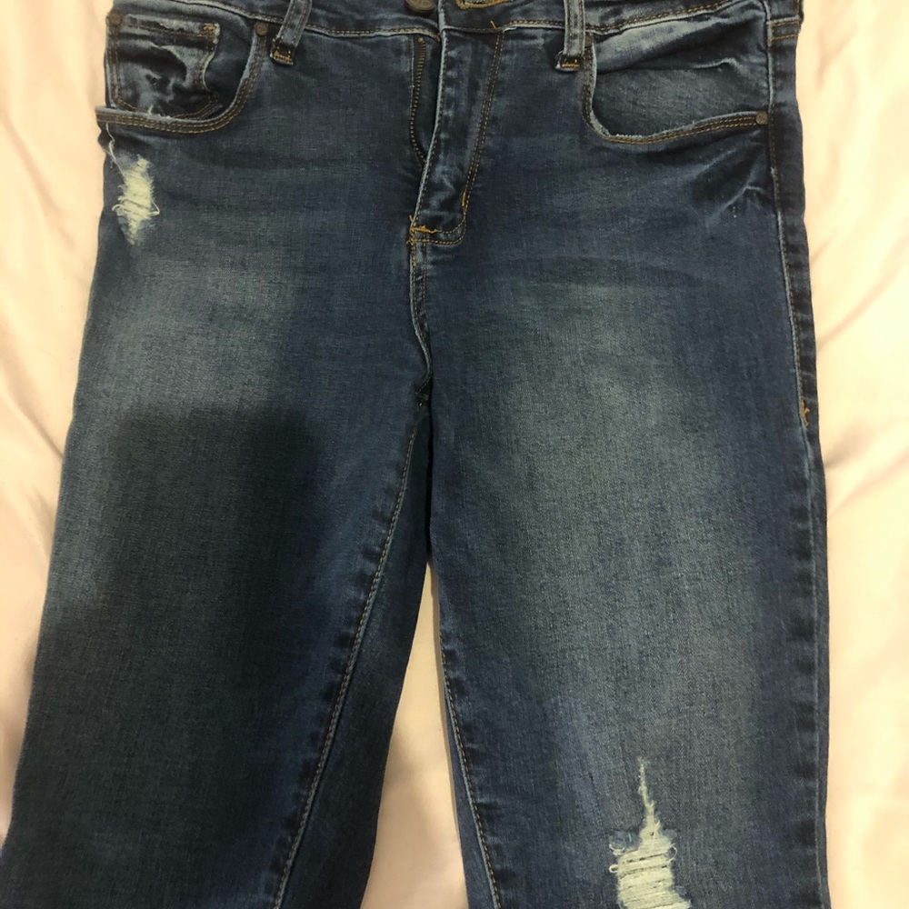 BP distressed skinny jeans